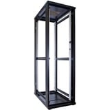DSI Baie serveur 42U avec porte vitrée - DS6042, Armoire informatique Noir, 600 x 1000 x 2000mm