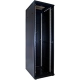 DSI Baie serveur 42U avec porte vitrée - DS6842, Armoire informatique Noir, 600 x 800 x 2000mm
