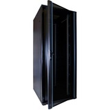 DSI Baie serveur 42U avec porte vitrée - DS8042, Armoire informatique Noir, 800 x 1000 x 2000mm