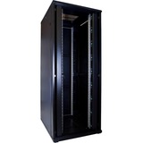 DSI Baie serveur 42U avec porte vitrée - DS8042, Armoire informatique Noir, 800 x 1000 x 2000mm