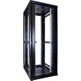 DSI Baie serveur 42U avec porte vitrée - DS8042, Armoire informatique Noir, 800 x 1000 x 2000mm