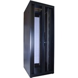 DSI Baie serveur 47U avec porte perforée - DS8047PP, Armoire informatique Noir, 800 x 1000 x 2260mm