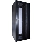 DSI Baie serveur 47U avec porte perforée - DS8847PP, Armoire informatique Noir, 800 x 800 x 2260 mm