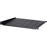 DSI Etagère 1U pour armoires murales de 600 mm de profondeur - DS-FH1U400, Insert de grille Noir, 485 x 400 x 44mm