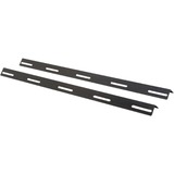DSI Profilé en L, paquet de 2, adapté aux armoires serveurs d'une profondeur de 600 mm, Module Noir, 2 pièces