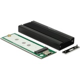 DeLOCK 42600 carte et adaptateur d'interfaces USB 3.2 Gen 1 (3.1 Gen 1), Boîtier disque dur Noir, M.2, USB 3.2 Gen 1 (3.1 Gen 1), Noir, Activité, Énergie, JMicron JMS583, 10 Gbit/s