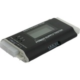 DeLOCK Power supply tester III, Appareil de mesure Noir