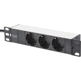 Digitus 25,4 cm (10") Jeu 1 6HE, Armoire informatique Gris clair