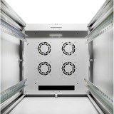 Digitus Armoire réseau de série Dynamic Basic - 600 x 600 mm (lxp), Armoire informatique Gris clair, Rack autonome, 600 kg, Gris