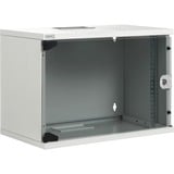 Digitus Boîtier mural SOHO 19" 9U, Armoire informatique Gris clair, Non assemblé