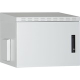 Digitus Boîtier mural extérieur 600x450mm 12U, Armoire informatique Gris clair