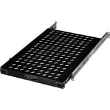 Digitus Tablette coulissante pour armoires de 483 mm (19"), Étagère Noir
