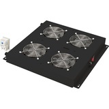 Digitus Unité de ventilation supérieure pour les boîtiers de réseau et de serveur Unique & Dynamic Basic, Module de ventilation Noir