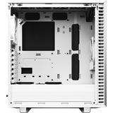 Fractal Design Define 7 Compact Blanc, Boîtier PC Blanc, PC, Blanc, ATX, micro ATX, Mini-ITX, Acier, Verre trempé, 16,9 cm, 36 cm
