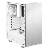 Fractal Design Define 7 Compact Blanc, Boîtier PC Blanc, PC, Blanc, ATX, micro ATX, Mini-ITX, Acier, Verre trempé, 16,9 cm, 36 cm