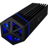 ICY BOX IB-1823MF-C31, Boîtier disque dur Noir