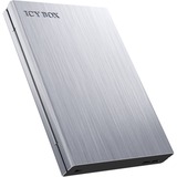 ICY BOX IB-241WP Boîtier externe USB 3.0 pour SATA 2,5 pouces, Boîtier disque dur Argent, Boîtier disque dur/SSD, 2.5", SATA, Série ATA II, Série ATA III, 5 Gbit/s, Échange à chaud, Anthracite, Argent