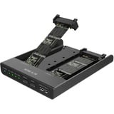 ICY BOX IB-2812CL-U3, Boîtier disque dur Noir, Clé B