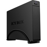 ICY BOX IB-366StU3+B Boîtier disque dur/SSD Noir 3.5" Noir, Boîtier disque dur/SSD, 3.5", SATA, Série ATA II, Série ATA III, 6 Gbit/s, Échange à chaud, Noir