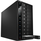 ICY BOX IB-3810U3 boîtier de disques Noir, Boîtier disque dur Noir, 3.5", 6,16 kg, Noir