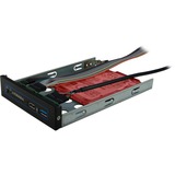 Inter-Tech 2U-20248 boîtier rack Noir | 2x USB-A