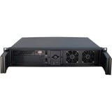 Inter-Tech 2U-2098-SK boîtier rack Noir | 2x USB-A