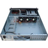 Inter-Tech 2U-2098-SL boîtier rack Noir | 2x USB-A