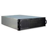 Inter-Tech 3U-30255 Support Noir, Acier inoxydable, Serveur de logement Noir, Support, Serveur, Noir, Acier inoxydable, ATX, CEB, micro ATX, Mini-ATX, Mini-ITX, Acier, 3U