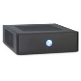 Inter-Tech ITX-601 Bureau Noir 60 W, Boitîer HTPC Noir, Bureau, PC, Noir, ITX, maison/bureau, CE
