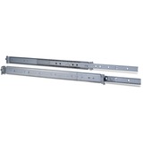 Inter-Tech Jeu de rails télescopiques 1U 455 mm Gris