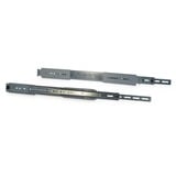 Inter-Tech Jeu de rails télescopiques 20" pour boîtiers IPC Argent
