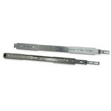 Inter-Tech Jeu de rails télescopiques 26" pour boîtier IPC Argent