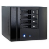 Inter-Tech SC-4004 Small Form Factor (SFF) Noir, Moyen tour Noir, Small Form Factor (SFF), PC, Noir, Mini-ITX, Acier, Activité, HDD, Énergie
