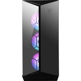 MSI MPG GUNGNIR 110R boîtier midi tower Noir | 2x USB-A | 1x USB-C | RGB | Window