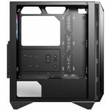 MSI MPG GUNGNIR 110R boîtier midi tower Noir | 2x USB-A | 1x USB-C | RGB | Window