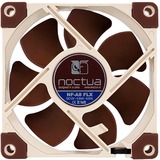 Noctua NF-A8 FLX système de refroidissement d’ordinateur Boitier PC Ventilateur 8 cm Beige, Marron, Ventilateur de boîtier Ventilateur, 8 cm, 2000 tr/min, 7,9 dB, 16,1 dB, 50,4 m³/h