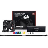 Noctua NF-A8 PWM chromax.noir, Ventilateur de boîtier Noir, Connexion PWM à 4 broches