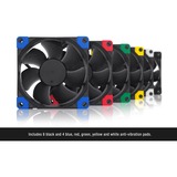 Noctua NF-A8 PWM chromax.noir, Ventilateur de boîtier Noir, Connexion PWM à 4 broches