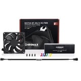 Noctua NF-A9x14 HS-PWM chromax.noir, Ventilateur de boîtier Noir, Connexion PWM à 4 broches