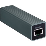 QNAP QNA-UC5G1T carte réseau Ethernet 5000 Mbit/s Avec fil, USB Type-C, Ethernet, 5000 Mbit/s, Noir
