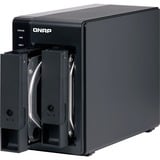 QNAP TR-002 Boîtier d'extension, Boîtier disque dur Noir