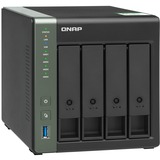 QNAP TS-431KX-2G, NAS Noir, 2x LAN, 1 x 10GbE SFP+, USB