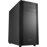 Sharkoon M25-V Midi Tower Noir, Moyenne tour Noir, Midi Tower, PC, Noir, ATX, micro ATX, Mini-ITX, Métal, 16,7 cm
