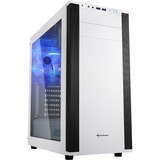 Sharkoon M25-W 7.1 boîtier midi tower Blanc | 2x USB-A | Window