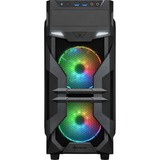 Sharkoon VG7-W RGB, Boîtier PC Noir, USB 3.0, Acryl Window-kit