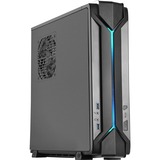 SilverStone RVZ03 Profile bas (Slimline) Noir, Boitîer HTPC Noir, Profile bas (Slimline), PC, Noir, Mini-DTX, Mini-ITX, Plastique, Acier, 8,3 cm