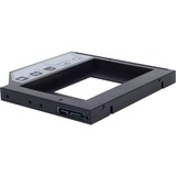 SilverStone TS09 Accessoires d'ordinateurs portables, Boîtier disque dur Noir, Noir, 127 mm, 128 mm, 13 mm, 6,35 cm (2.5"), SATA, Vente au détail