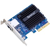 Synology E10G18-T1 carte réseau Interne Ethernet 10000 Mbit/s Interne, Avec fil, PCI Express, Ethernet, 10000 Mbit/s, Noir, Bleu