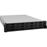Synology RX1217 boîtier de disques Rack (2 U) Noir, Module d'extension Série ATA III, 2.5/3.5", 12,7 kg, Rack (2 U), Noir