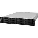Synology RX1217 boîtier de disques Rack (2 U) Noir, Module d'extension Série ATA III, 2.5/3.5", 12,7 kg, Rack (2 U), Noir